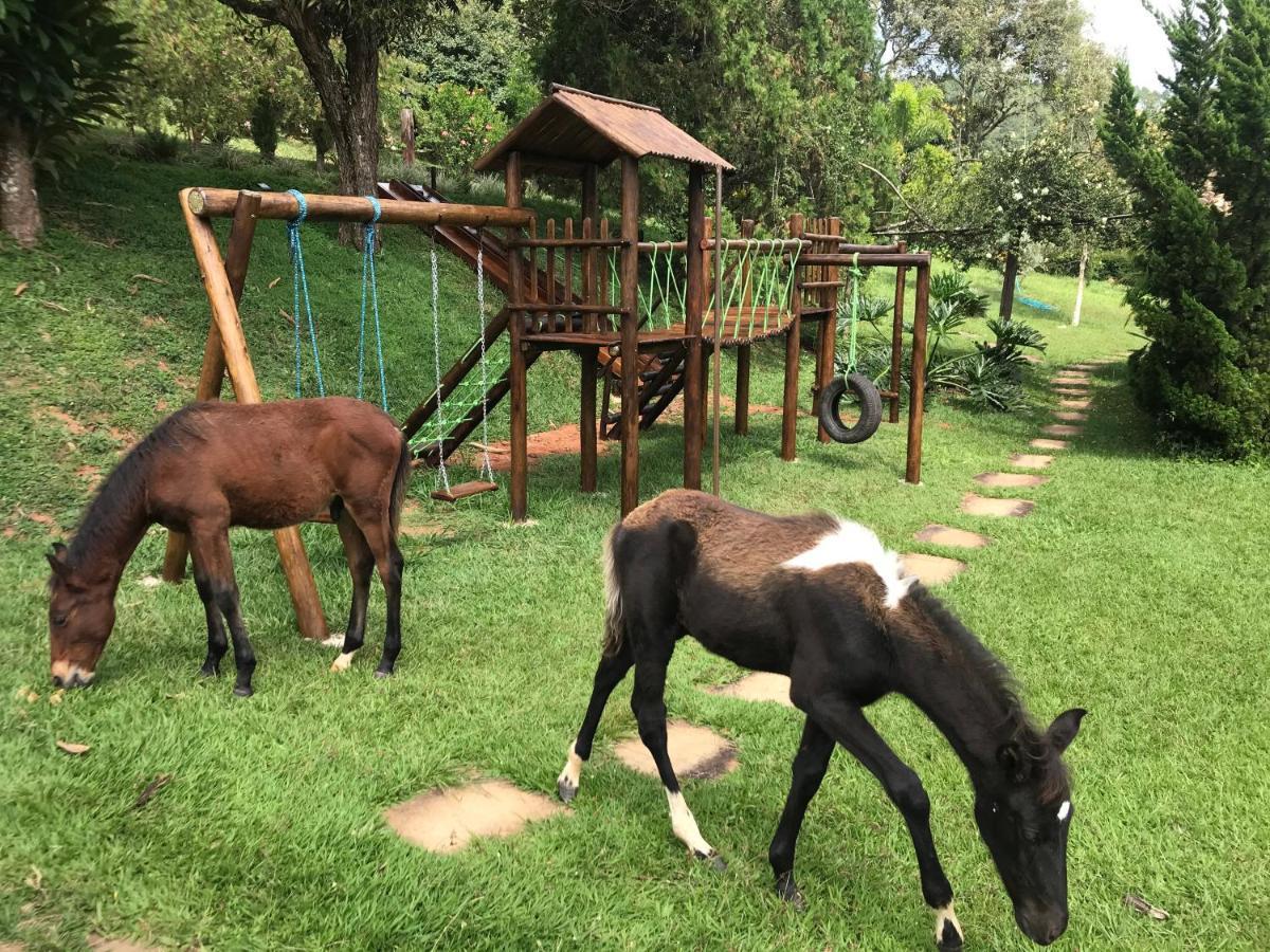 Chales De Minas Hotel Fazenda Caxambu Exteriör bild