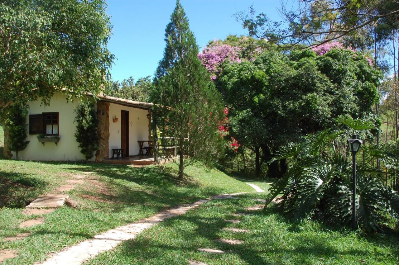 Chales De Minas Hotel Fazenda Caxambu Exteriör bild